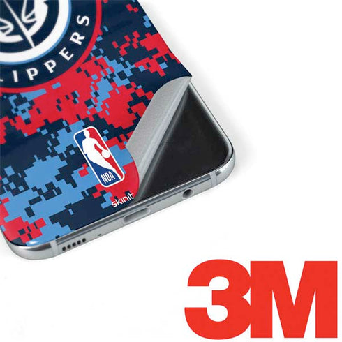 NBA LA Clippers Digi Camo Galaxy S8 Plus Skin